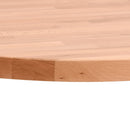 vidaXL tömör bükkfa kerek asztallap Ø30x2,5 cm