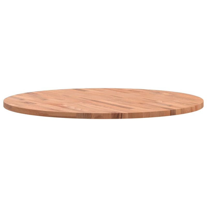 vidaXL tömör bükkfa kerek asztallap Ø90 x 2,5 cm