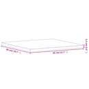 vidaXL tömör bükkfa négyzet alakú asztallap 40 x 40 x 1,5 cm