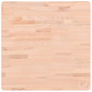 vidaXL tömör bükkfa négyzet alakú asztallap 60 x 60 x 2,5 cm