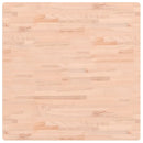 vidaXL tömör bükkfa négyzet alakú asztallap 90 x 90 x 2,5 cm