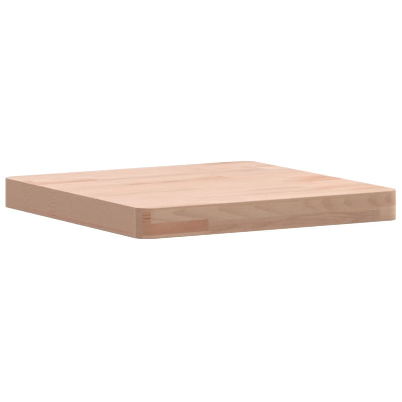 vidaXL tömör bükkfa négyzet alakú asztallap 40 x 40 x 4 cm