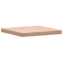 vidaXL tömör bükkfa négyzet alakú asztallap 50 x 50 x 4 cm