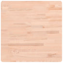 vidaXL tömör bükkfa négyzet alakú asztallap 60 x 60 x 4 cm
