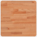 vidaXL tömör bükkfa négyzet alakú asztallap 40 x 40 x 1,5 cm