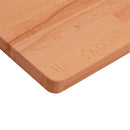 vidaXL tömör bükkfa négyzet alakú asztallap 40 x 40 x 1,5 cm