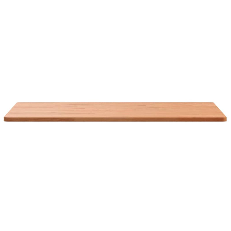 vidaXL tömör bükkfa négyzet alakú asztallap 80 x 80 x 1,5 cm