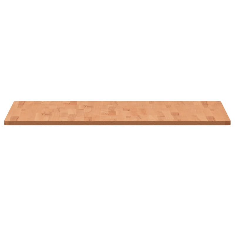 vidaXL tömör bükkfa négyzet alakú asztallap 80 x 80 x 1,5 cm