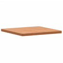 vidaXL tömör bükkfa négyzet alakú asztallap 50 x 50 x 2,5 cm