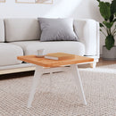 vidaXL tömör bükkfa négyzet alakú asztallap 50 x 50 x 2,5 cm