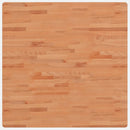vidaXL tömör bükkfa négyzet alakú asztallap 90 x 90 x 2,5 cm
