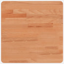 vidaXL tömör bükkfa négyzet alakú asztallap 40 x 40 x 4 cm
