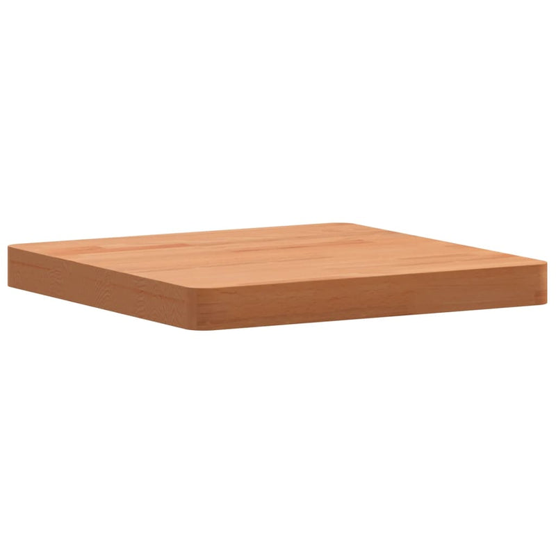 vidaXL tömör bükkfa négyzet alakú asztallap 40 x 40 x 4 cm