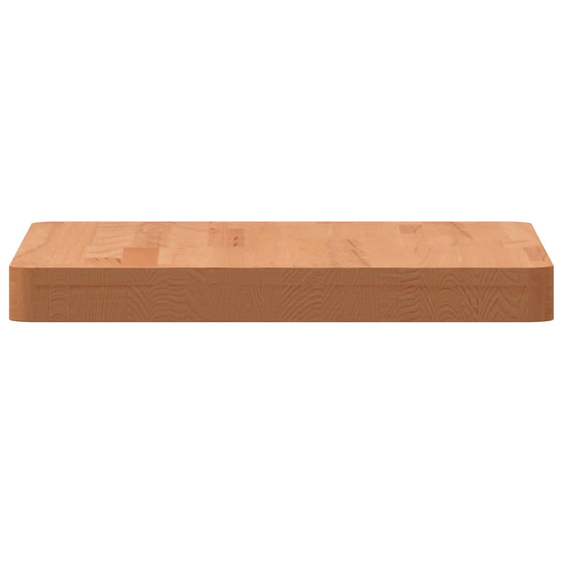 vidaXL tömör bükkfa négyzet alakú asztallap 40 x 40 x 4 cm