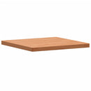 vidaXL tömör bükkfa négyzet alakú asztallap 70 x 70 x 4 cm
