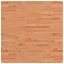 vidaXL tömör bükkfa négyzet alakú asztallap 90x90x4 cm