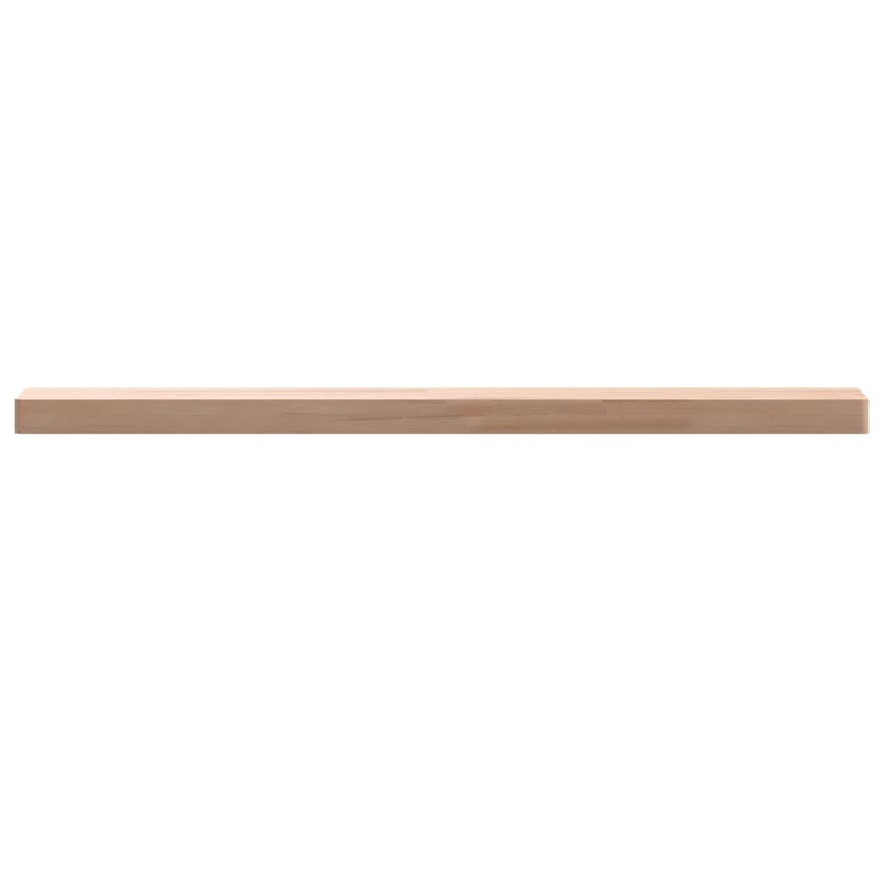vidaXL tömör bükkfa fali polc 100 x 20 x 4 cm