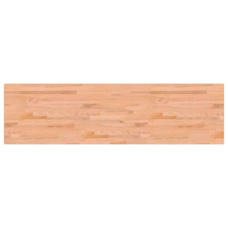 vidaXL tömör bükkfa íróasztallap 200 x 55 x 2,5 cm
