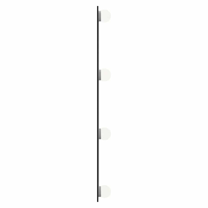 vidaXL téglalap alakú üveg falitükör LED-lámpákkal 30 x 60 cm