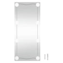 vidaXL téglalap alakú üveg falitükör LED fényekkel 30 x 80 cm