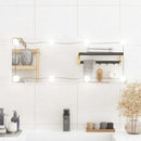 vidaXL téglalap alakú üveg falitükör LED fényekkel 30 x 80 cm