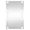 vidaXL téglalap alakú üveg falitükör LED fényekkel 50 x 80 cm