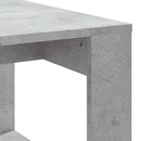 vidaXL betonszürke szerelt fa dohányzóasztal 102x50x35 cm