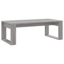 vidaXL szürke sonoma szerelt fa dohányzóasztal 102x50x35 cm