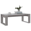 vidaXL szürke sonoma szerelt fa dohányzóasztal 102x50x35 cm