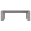 vidaXL szürke sonoma szerelt fa dohányzóasztal 102x50x35 cm