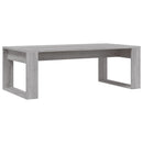 vidaXL szürke sonoma szerelt fa dohányzóasztal 102x50x35 cm