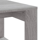 vidaXL szürke sonoma szerelt fa dohányzóasztal 102x50x35 cm