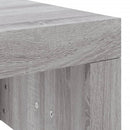 vidaXL szürke sonoma színű szerelt fa dohányzóasztal 102 x 50 x 36 cm