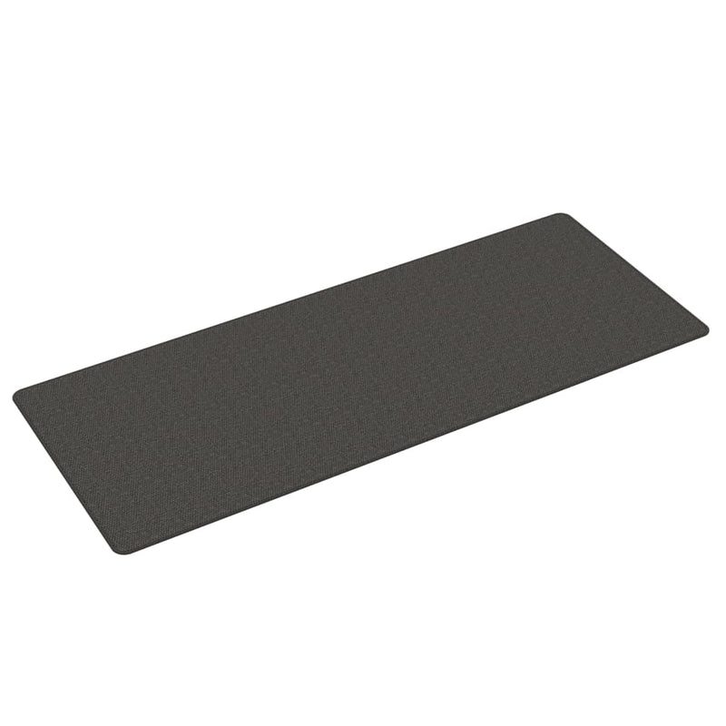 vidaXL antracitszürke szizálhatású futószőnyeg 80 x 200 cm