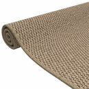 vidaXL homokszínű szizál megjelenésű futószőnyeg 50 x 100 cm