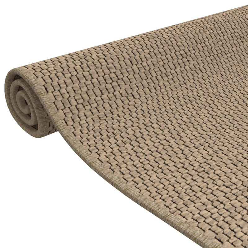 vidaXL homokszínű szizálhatású futószőnyeg 50 x 150 cm