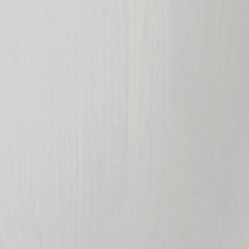 vidaXL MOSS fehér tömör fenyőfa görgős szekrény fiókokkal