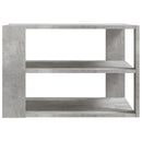 vidaXL betonszürke szerelt fa dohányzóasztal 58 x 58 x 40 cm