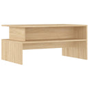 vidaXL sonoma tölgy színű szerelt fa dohányzóasztal 90 x 55 x 42,5 cm