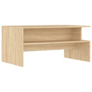 vidaXL sonoma tölgy színű szerelt fa dohányzóasztal 90 x 55 x 42,5 cm