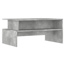 vidaXL betonszürke szerelt fa dohányzóasztal 90 x 55 x 42,5 cm