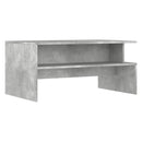 vidaXL betonszürke szerelt fa dohányzóasztal 90 x 55 x 42,5 cm