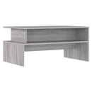 vidaXL szürke sonoma színű szerelt fa dohányzóasztal 90 x 55 x 42,5 cm