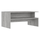 vidaXL szürke sonoma színű szerelt fa dohányzóasztal 90 x 55 x 42,5 cm