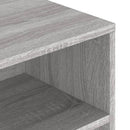 vidaXL szürke sonoma színű szerelt fa dohányzóasztal 90 x 55 x 42,5 cm