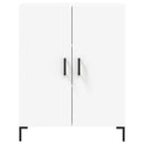 vidaXL fehér szerelt fa magasszekrény 69,5 x 34 x 180 cm