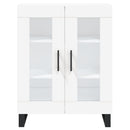 vidaXL fehér szerelt fa magasszekrény 69,5 x 34 x 180 cm