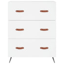 vidaXL fehér szerelt fa magasszekrény 69,5 x 34 x 180 cm