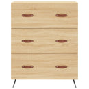 vidaXL sonoma tölgy szerelt fa magasszekrény 69,5 x 34 x 180 cm