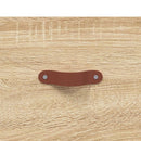 vidaXL sonoma tölgy szerelt fa magasszekrény 69,5 x 34 x 180 cm